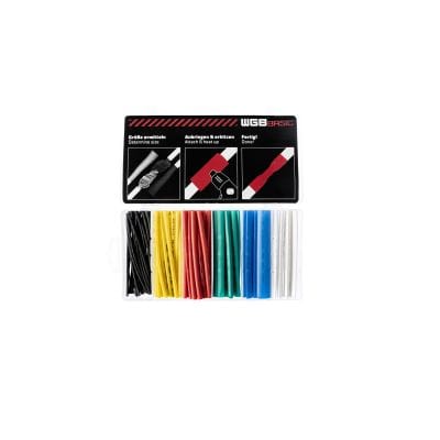 WGB Basic colored heat shrink tubing set 100 pcs