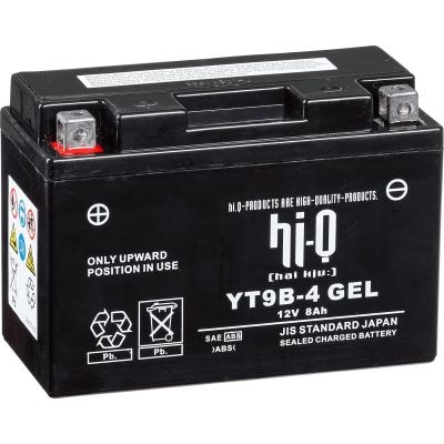 Battery Hi-Q AGM Gel sealed HT9B-4, 12V, 8Ah (YT9B-4, YT9B-