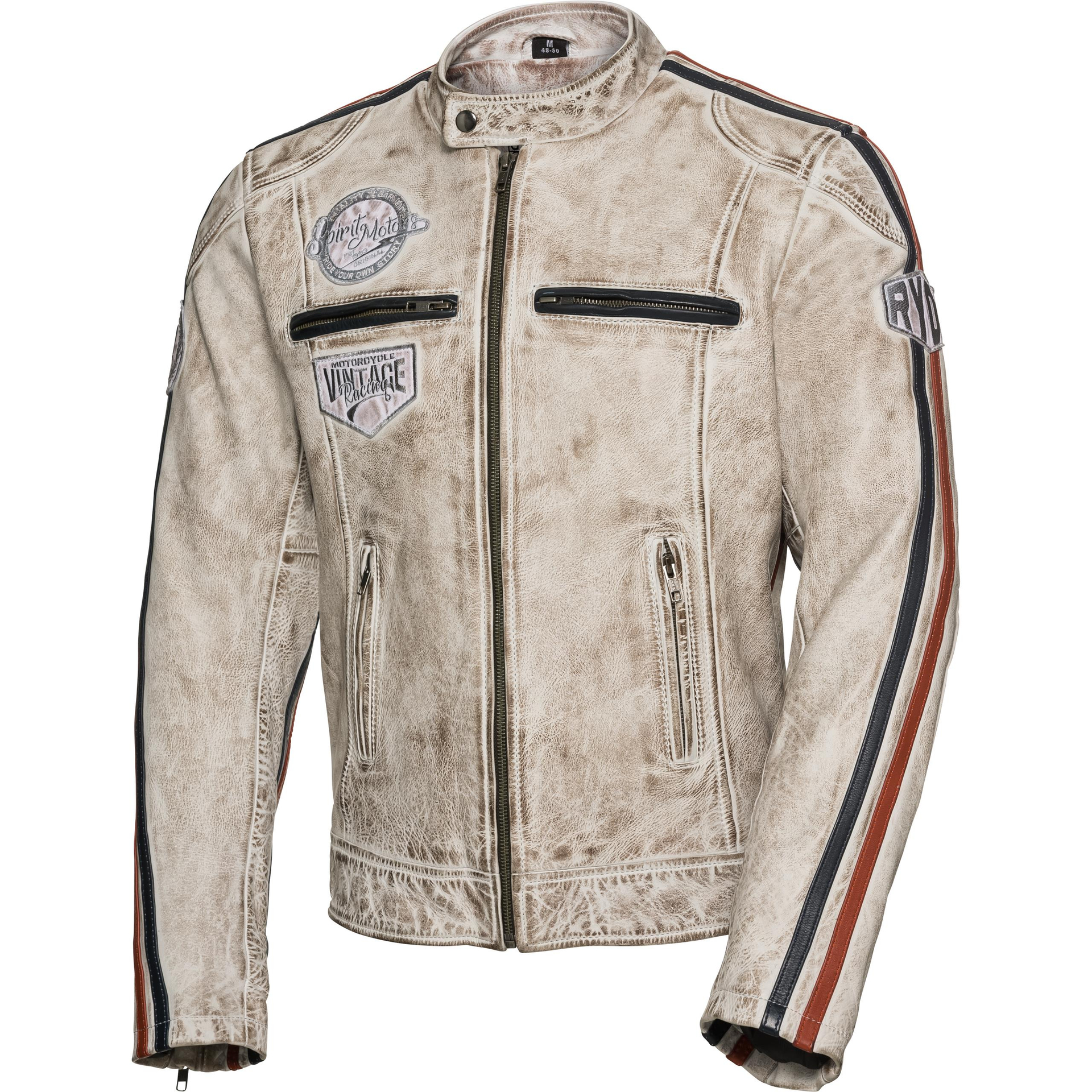 Wunderschone Spirit Motors Lederjacke Ebenbild